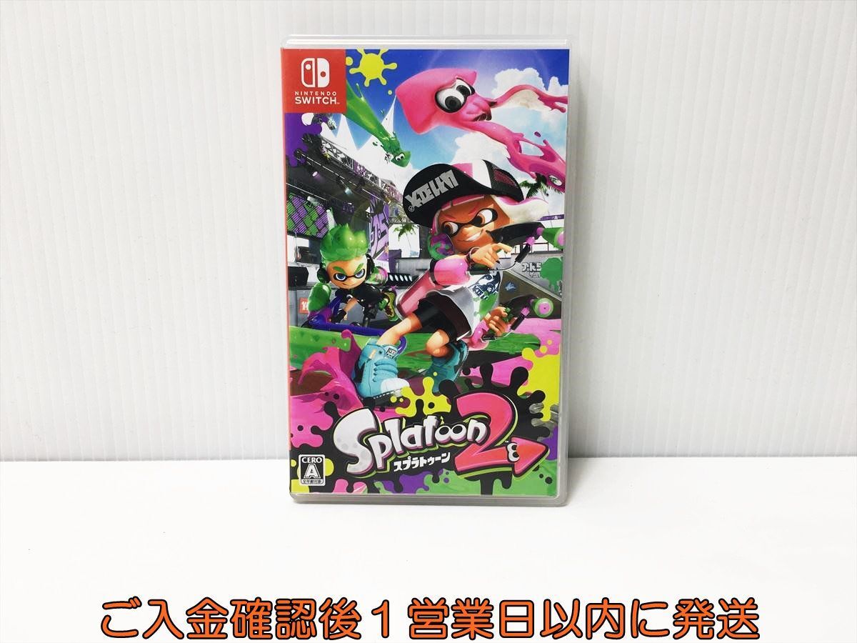 【1円】Switch スプラトゥーン2 ゲームソフト 状態良好 1A0128-559mm/G1_画像1