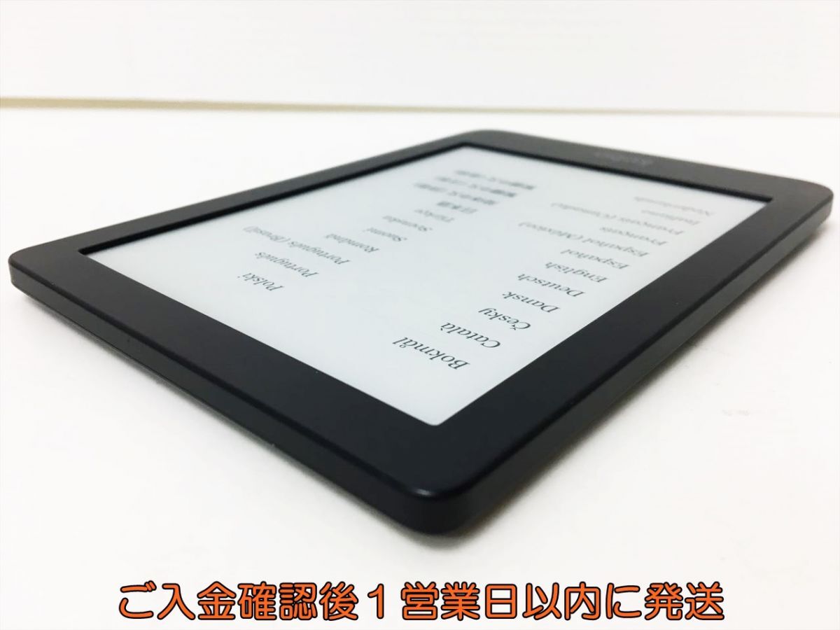 【1円】楽天 Kobo Clara HD 電子書籍リーダー ブラック N249 コボ 6インチ 動作確認済 H02-672rm/F3_画像5