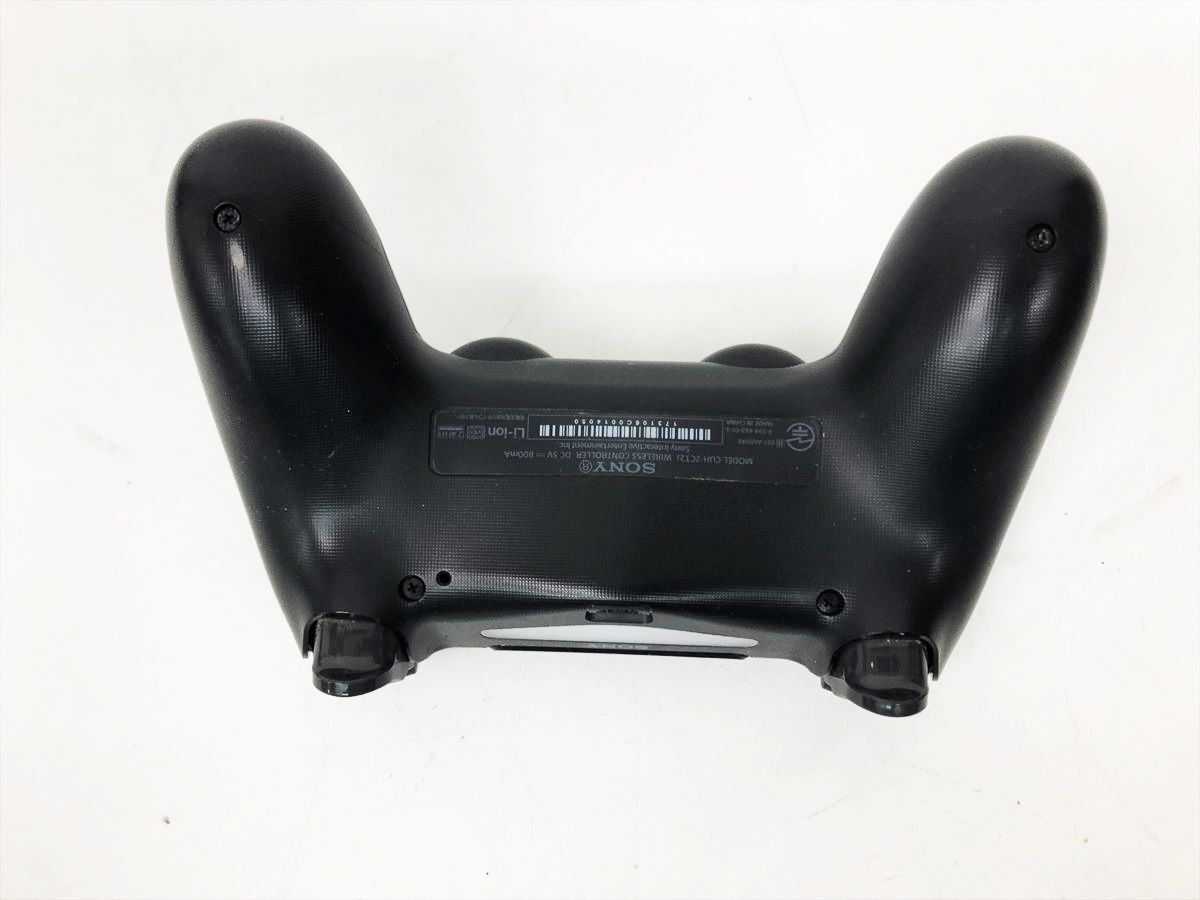 【1円】PS4 純正 ワイヤレスコントローラー DUALSHOCK4 ブラック 未検品ジャンク SONY PlayStation4 EC45-889jy/F3の画像2