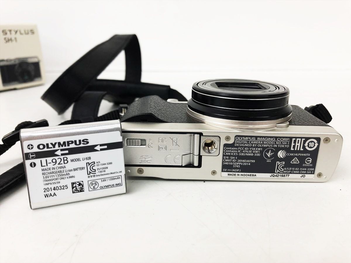 【1円】OLYMPUS Stylus SH-1 本体 セット コンパクトデジタルカメラ 未検品ジャンク オリンパス スタイラス EC44-472jy/F3_画像5