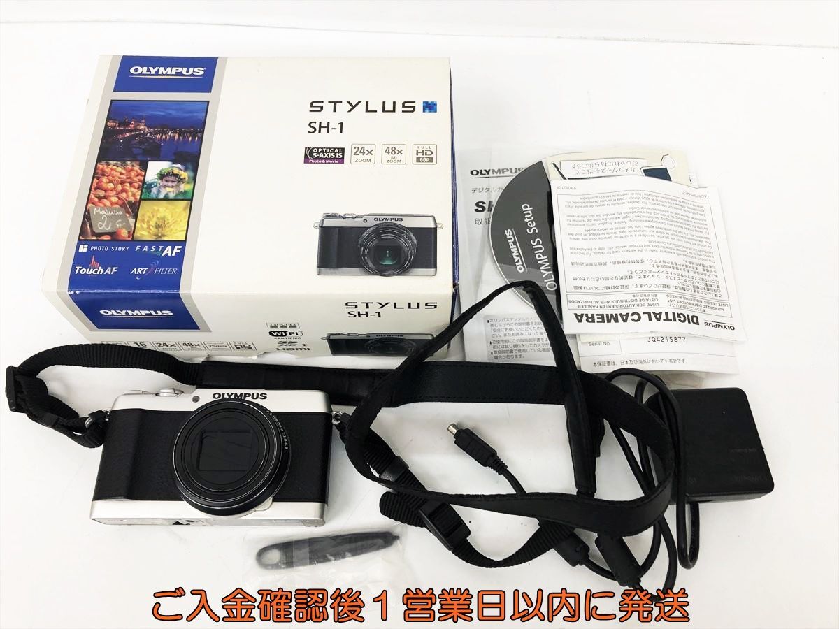 【1円】OLYMPUS Stylus SH-1 本体 セット コンパクトデジタルカメラ 未検品ジャンク オリンパス スタイラス EC44-472jy/F3_画像1