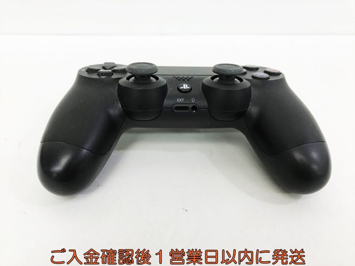 【1円】PS4 純正 ワイヤレスコントローラー DUALSHOCK4 ブラック 未検品ジャンク SONY PlayStation4 M07-058kk/F3_画像1