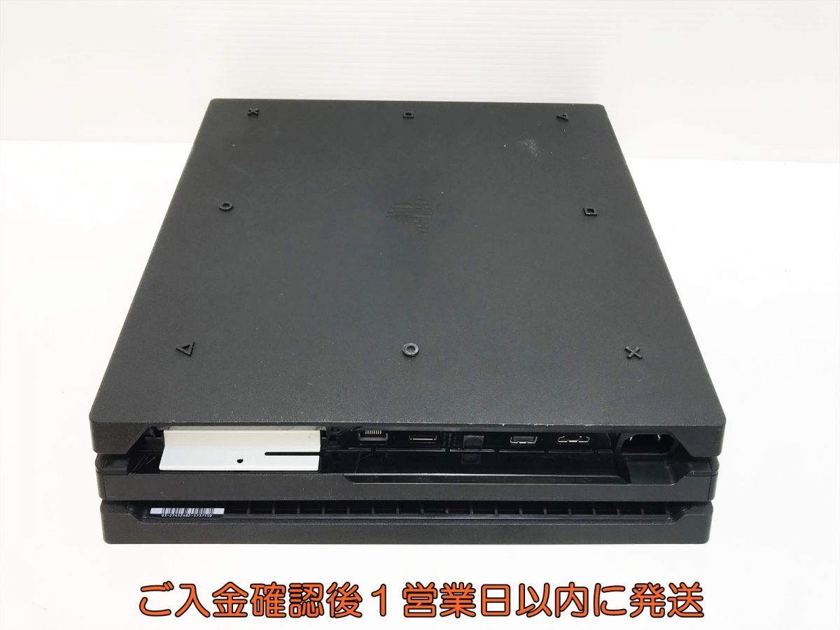 【1円】PS4 Pro 本体 セット 1TB ブラック SONY PlayStation4 CUH-7100B 未検品ジャンク HDD・ラック欠品 L04-200yk/G4の画像3