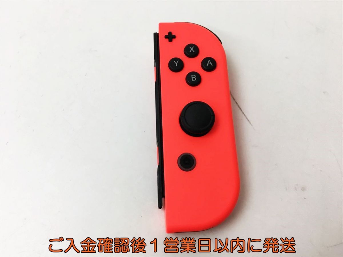【1円】任天堂 純正 Nintendo Switch Joy-con 右 R ネオンレッド ニンテンドースイッチ ジョイコン 動作確認済 J06-889rm/F3の画像1