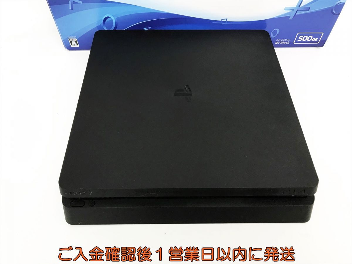 【1円】PS4 本体 500GB ブラック SONY PlayStation4 CUH-2100A 初期化/動作確認済 内箱なし プレステ4 G04-283os/G4_画像2