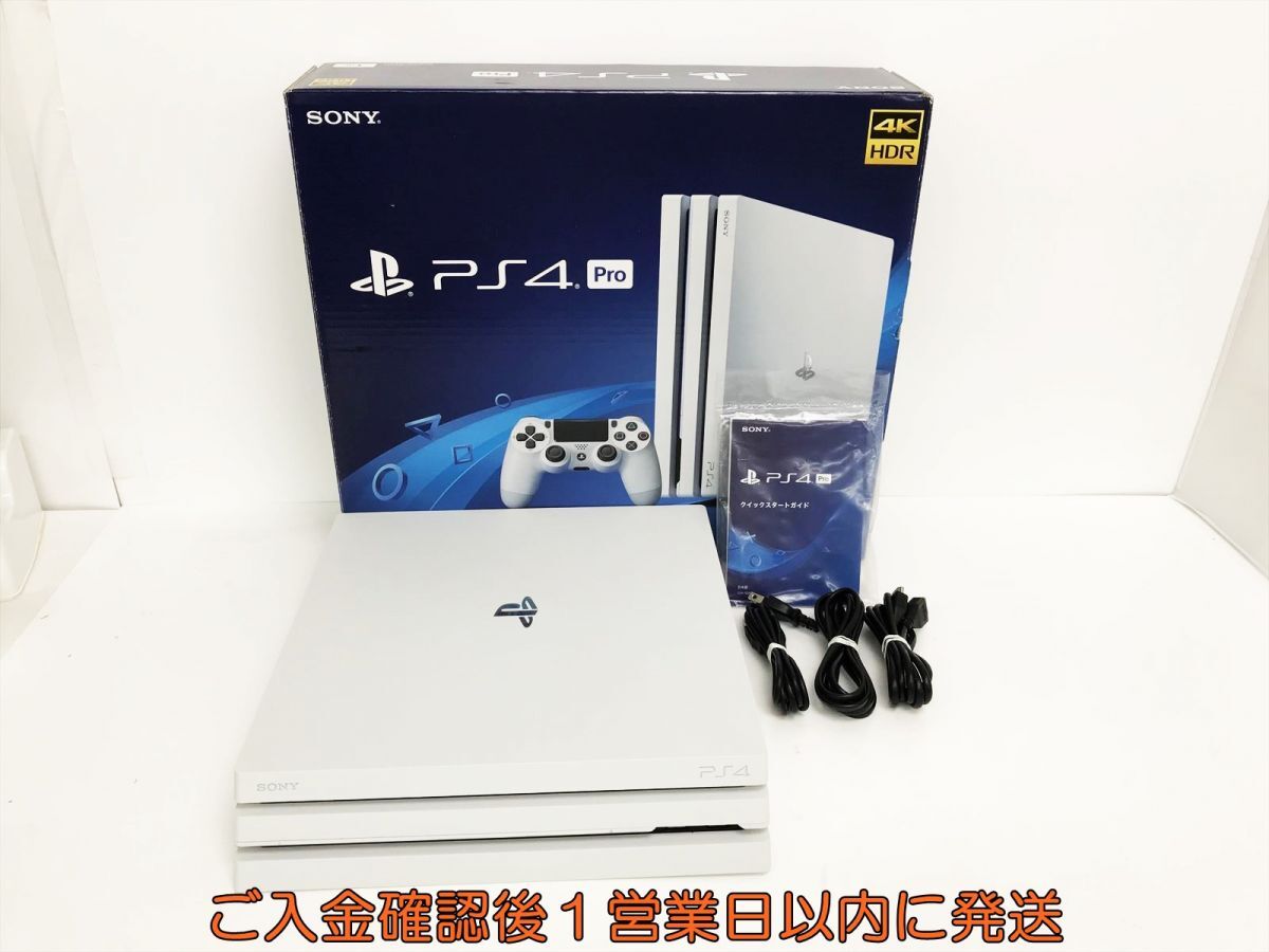 【1円】PS4 Pro 本体/箱 セット 1TB ブラック SONY PlayStation4 CUH-7200B 初期化/動作確認済 G04-282os/G4の画像1
