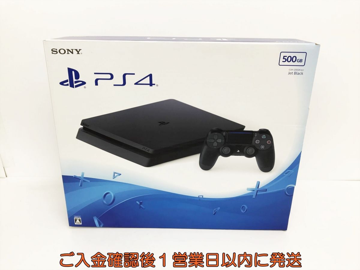 未使用品 PS4 本体 500GB ブラック SONY PlayStation4 CUH-2000A プレステ4 G04-280os/G4_画像1