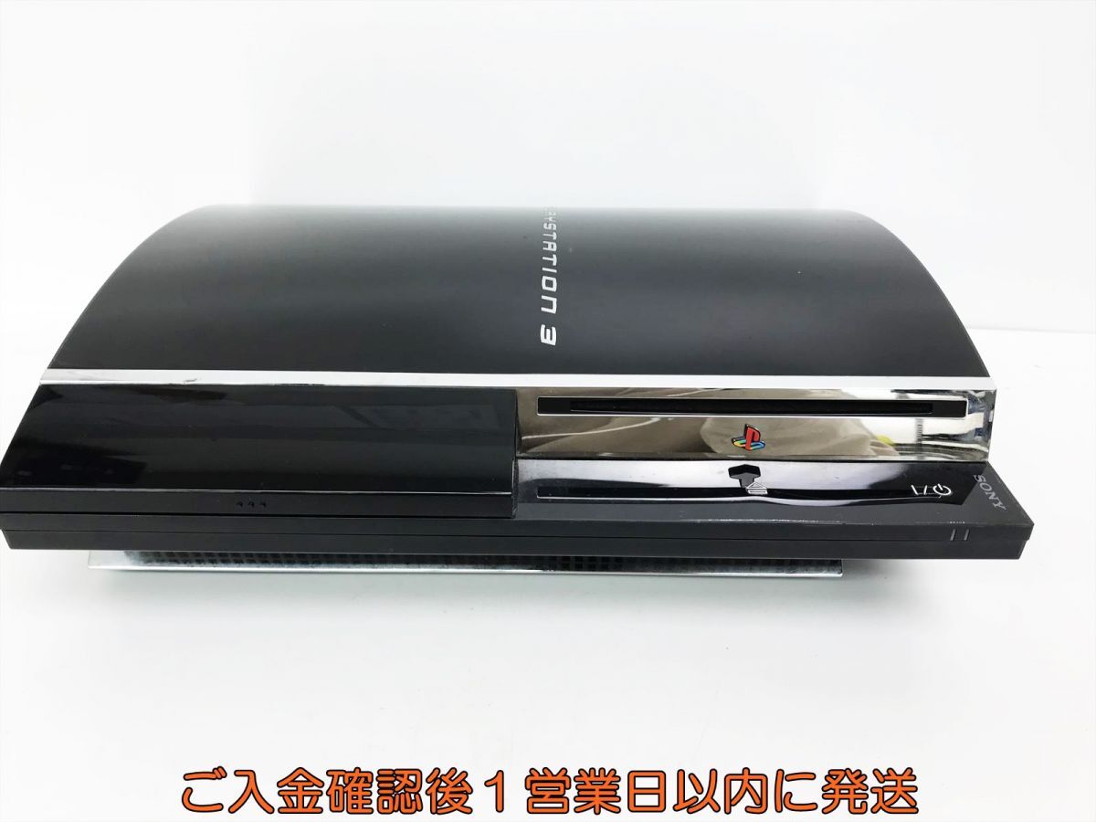 【1円】PS3 本体/箱 セット 60GB ブラック SONY PlayStation3 CECHA00 初期化済 未検品ジャンク プレステ3 K09-759os/G4の画像2
