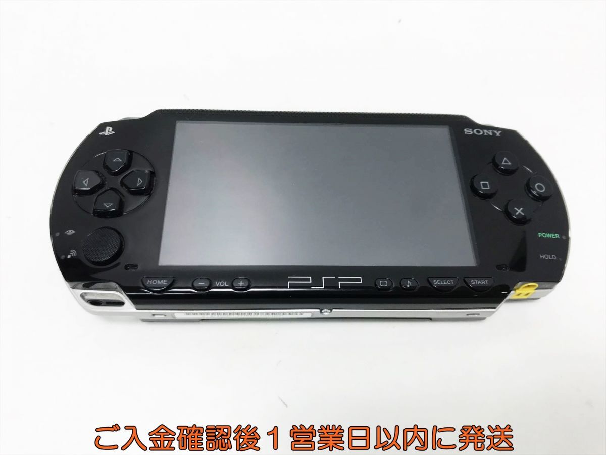 【1円】SONY PlayStation Portble PSP-1000 本体 ブラック 初期化/動作確認済 バッテリーなし L01-437tm/F3_画像1