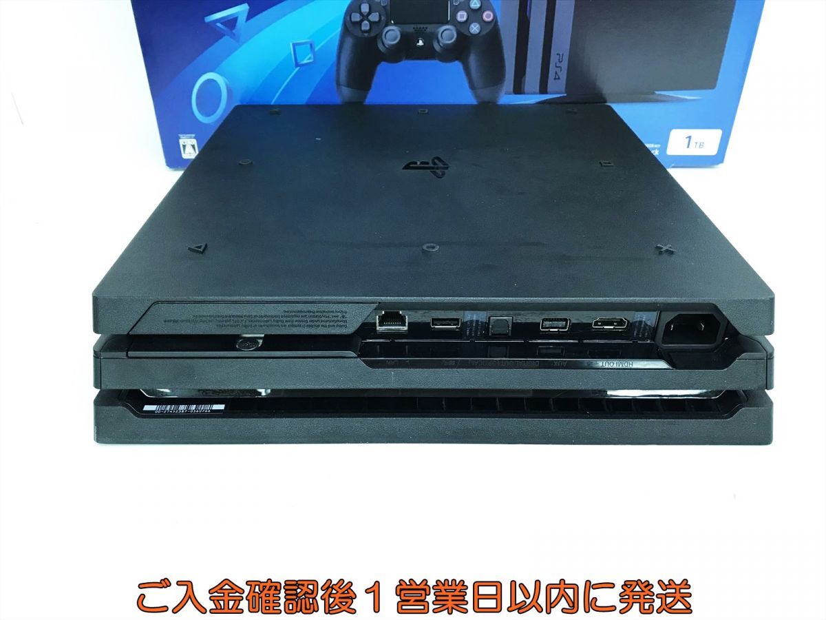【1円】PS4 Pro 本体/箱 セット 1TB ブラック SONY PlayStation4 CUH-7000B 初期化/動作確認済 K09-754os/G4_画像3