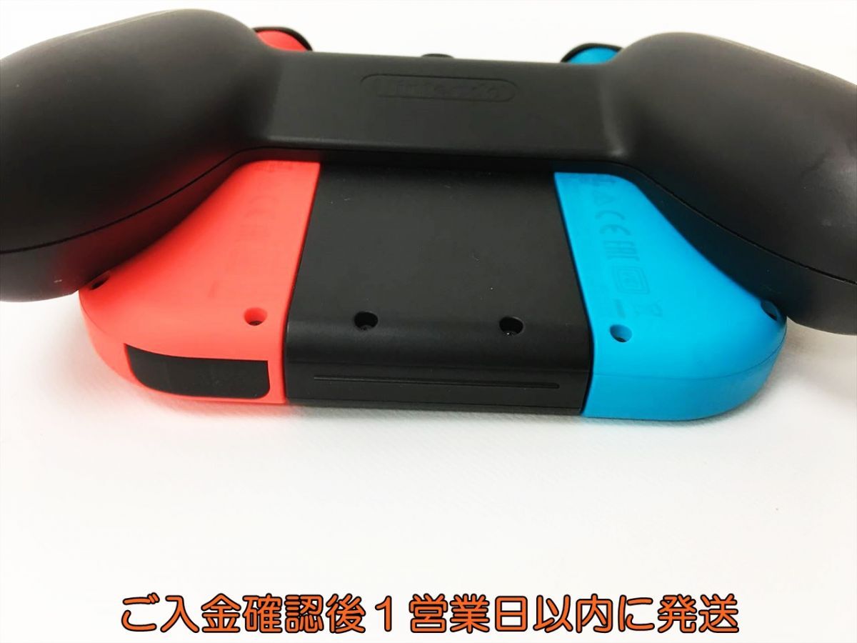 [1 иен ] nintendo оригинальный Nintendo Switch Joy-Con левый правый + рукоятка L R neon голубой / neon красный Joy темно синий рабочее состояние подтверждено H02-693rm/F3