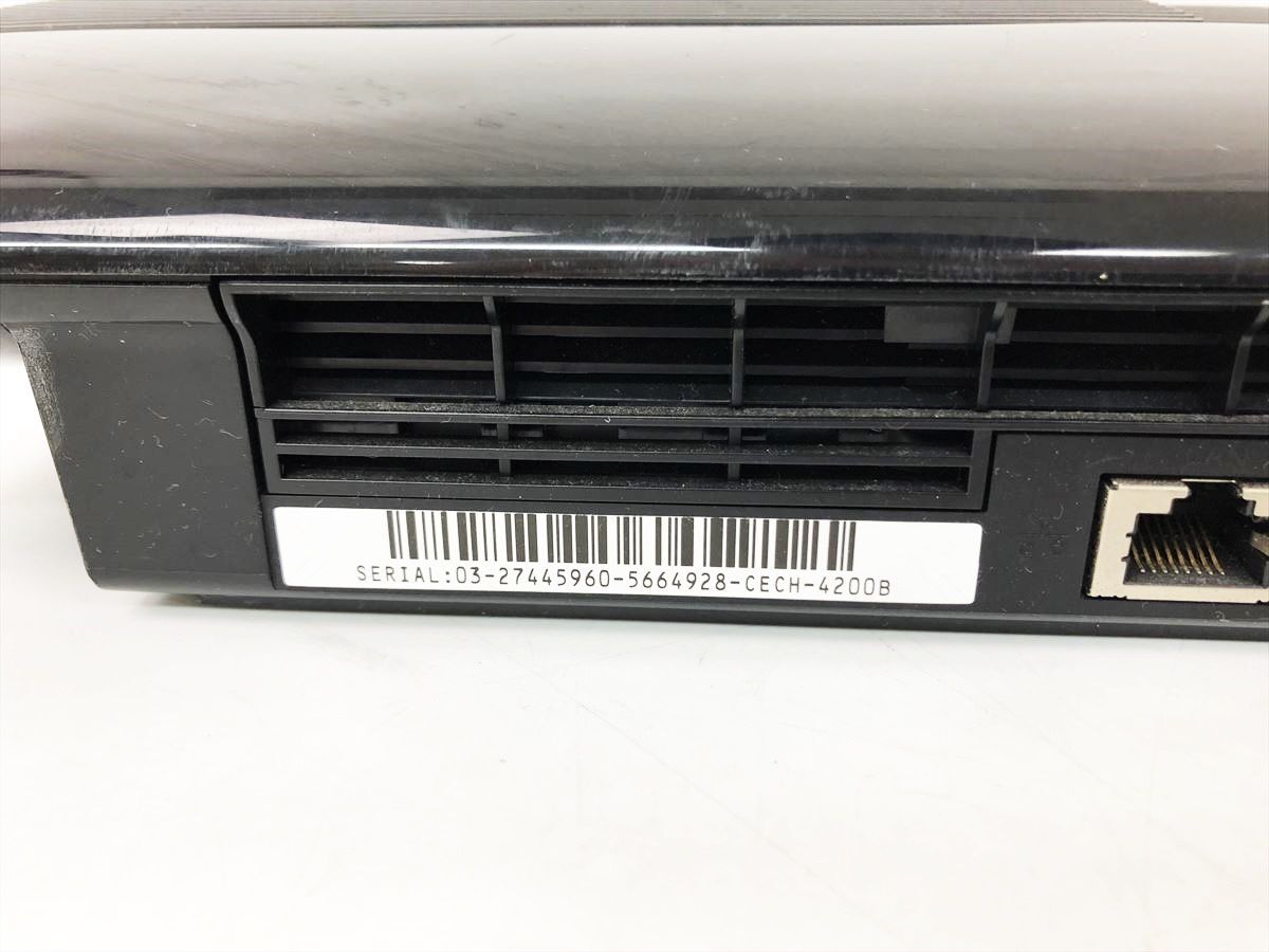 【1円】PS3 本体/コントローラー セット 250GB ブラック SONY PlayStation3 CECH-4200B 初期化済 未検品ジャンク DC08-534jy/G4_画像5