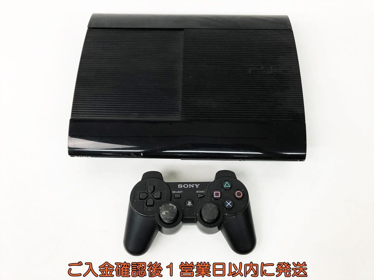 【1円】PS3 本体/コントローラー セット 250GB ブラック SONY PlayStation3 CECH-4200B 初期化済 未検品ジャンク DC08-534jy/G4_画像1