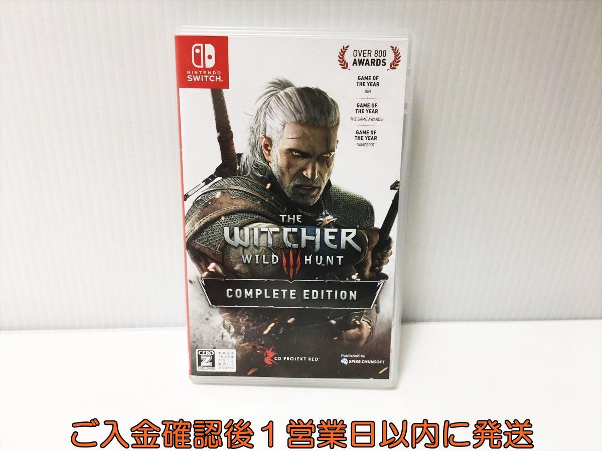 【1円】switch ウィッチャー3 ワイルドハント コンプリートエディション ゲームソフト 状態良好 1A0030-053ek/G1_画像1