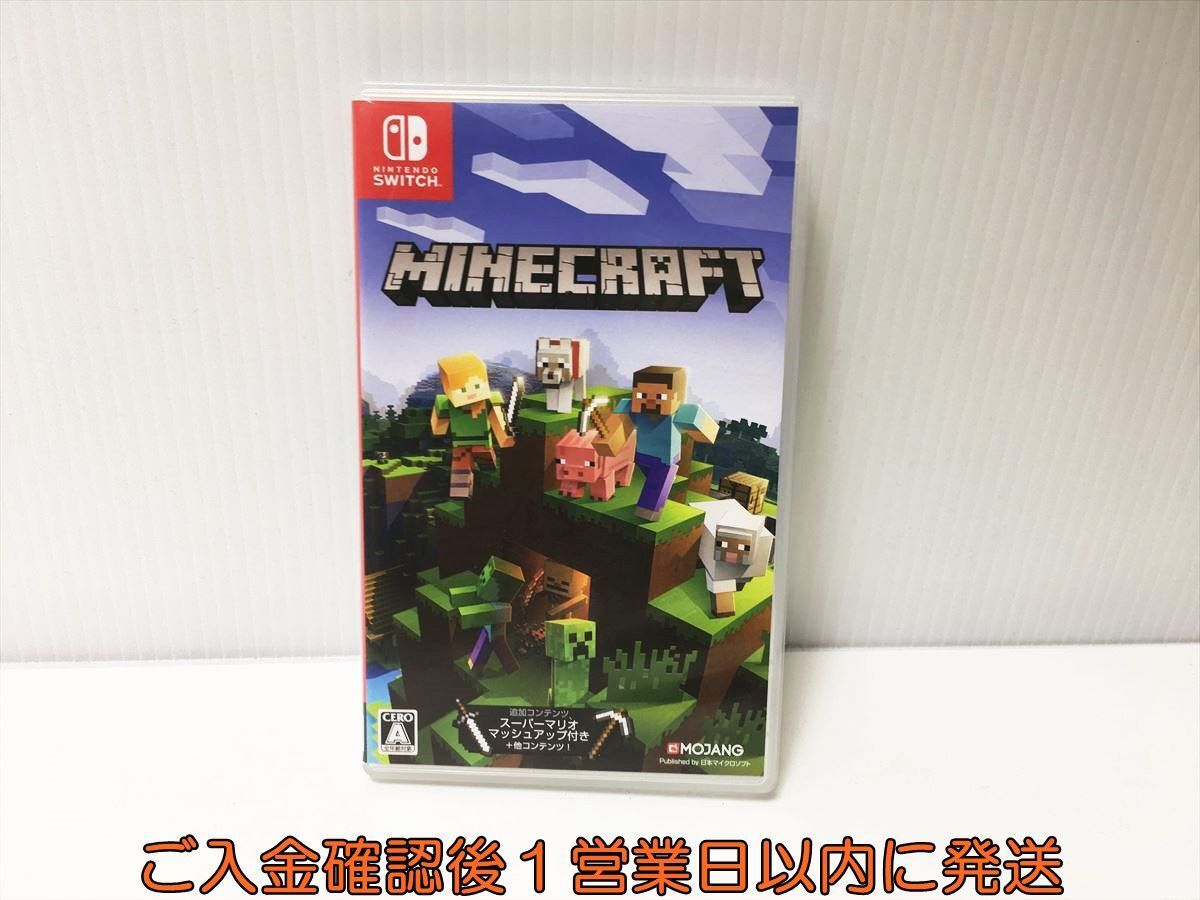 【1円】switch Minecraft (マインクラフト) ゲームソフト 状態良好 1A0030-055ek/G1の画像1