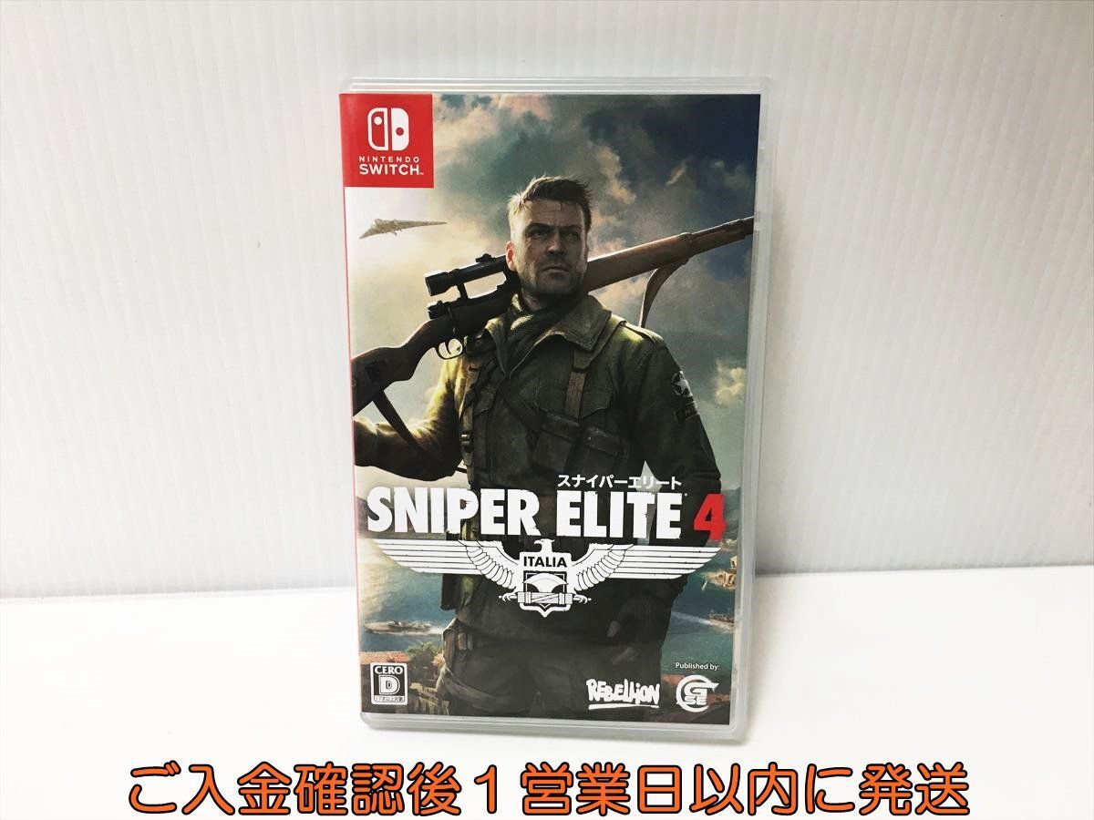 【1円】switch スナイパーエリート4 SNIPER ELITE 4 ゲームソフト 状態良好 1A0030-060ek/G1_画像1