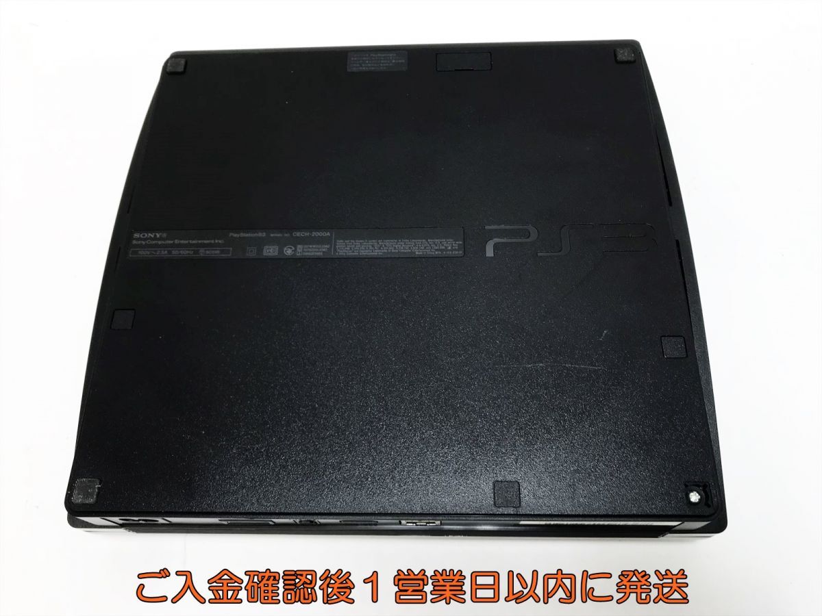 [1 jpy ]PS3 body set 120GB black SONY PlayStation3 CECH-2000A the first period ./ operation verification settled PlayStation 3 M06-383yk/G4