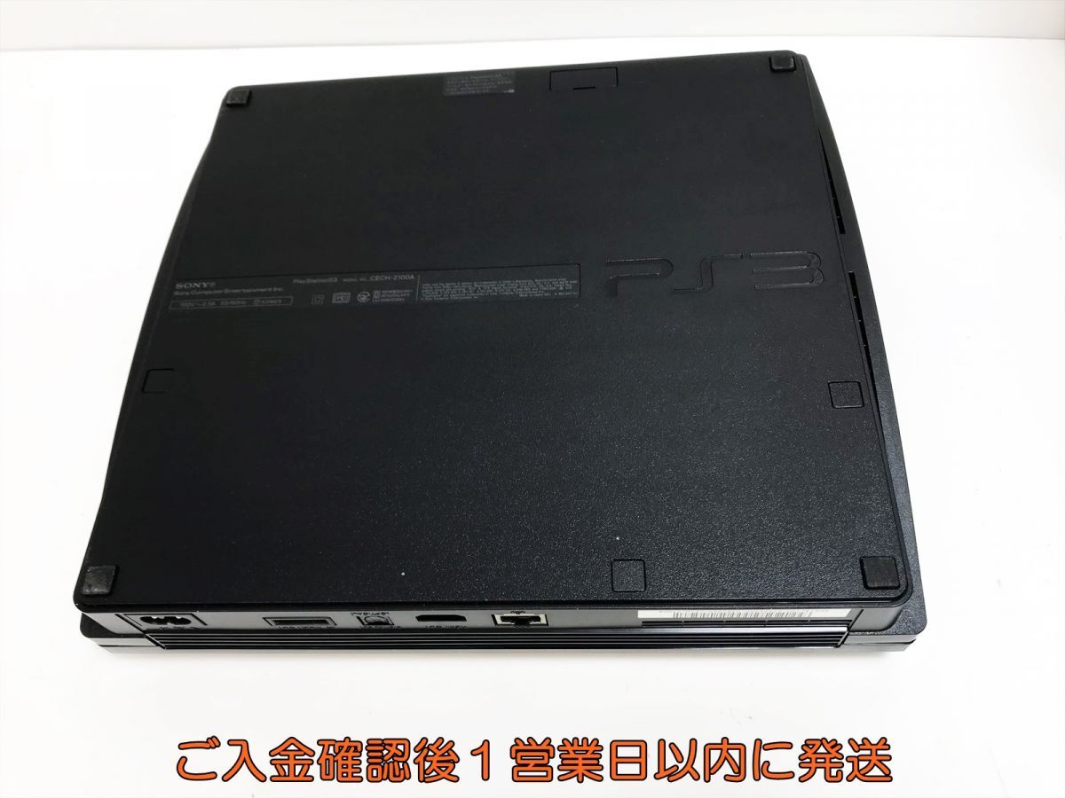 【1円】PS3 本体 120GB ブラック SONY PlayStation3 CECH-2100A 未検品ジャンク プレステ3 M06-386yk/G4の画像3