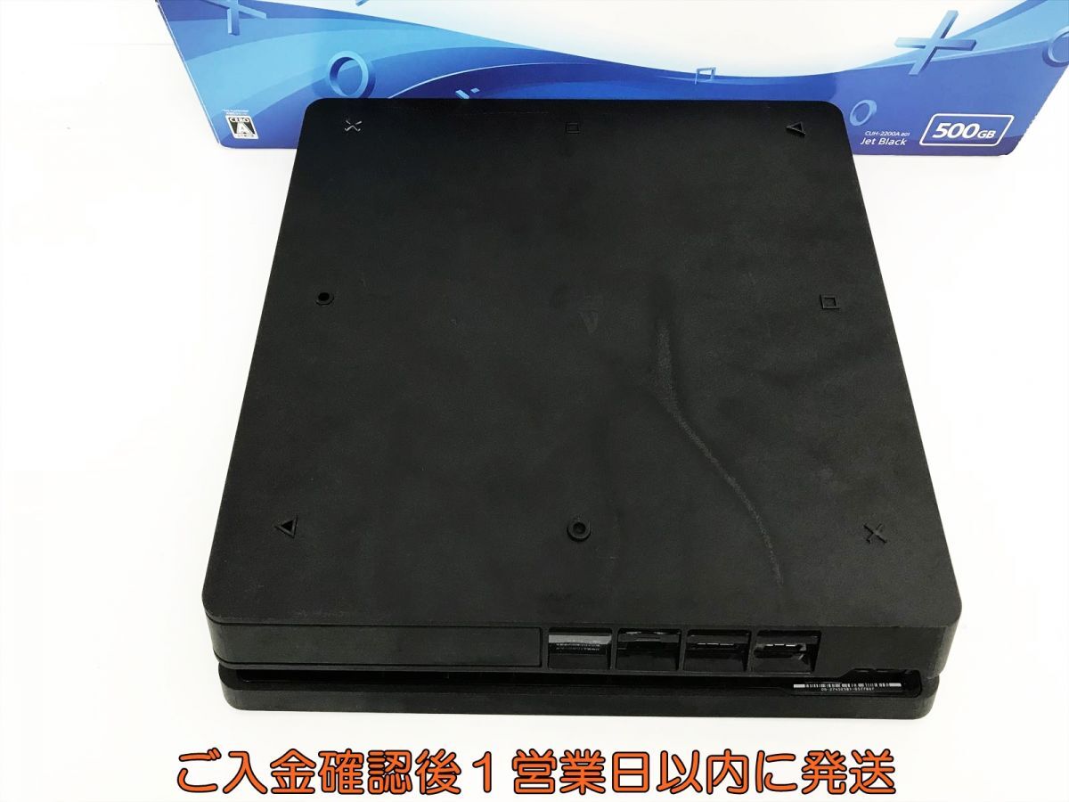 【1円】PS4 本体/箱 セット 500GB ブラック SONY PlayStation4 CUH-2200A 初期化/動作確認済 プレステ4 K04-013os/G4_画像4