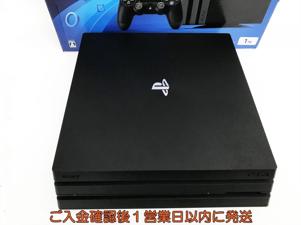【1円】PS4 Pro 本体 セット 1TB ブラック SONY PlayStation4 CUH-7200B 初期化/動作確認済 K07-529os/G4_画像3