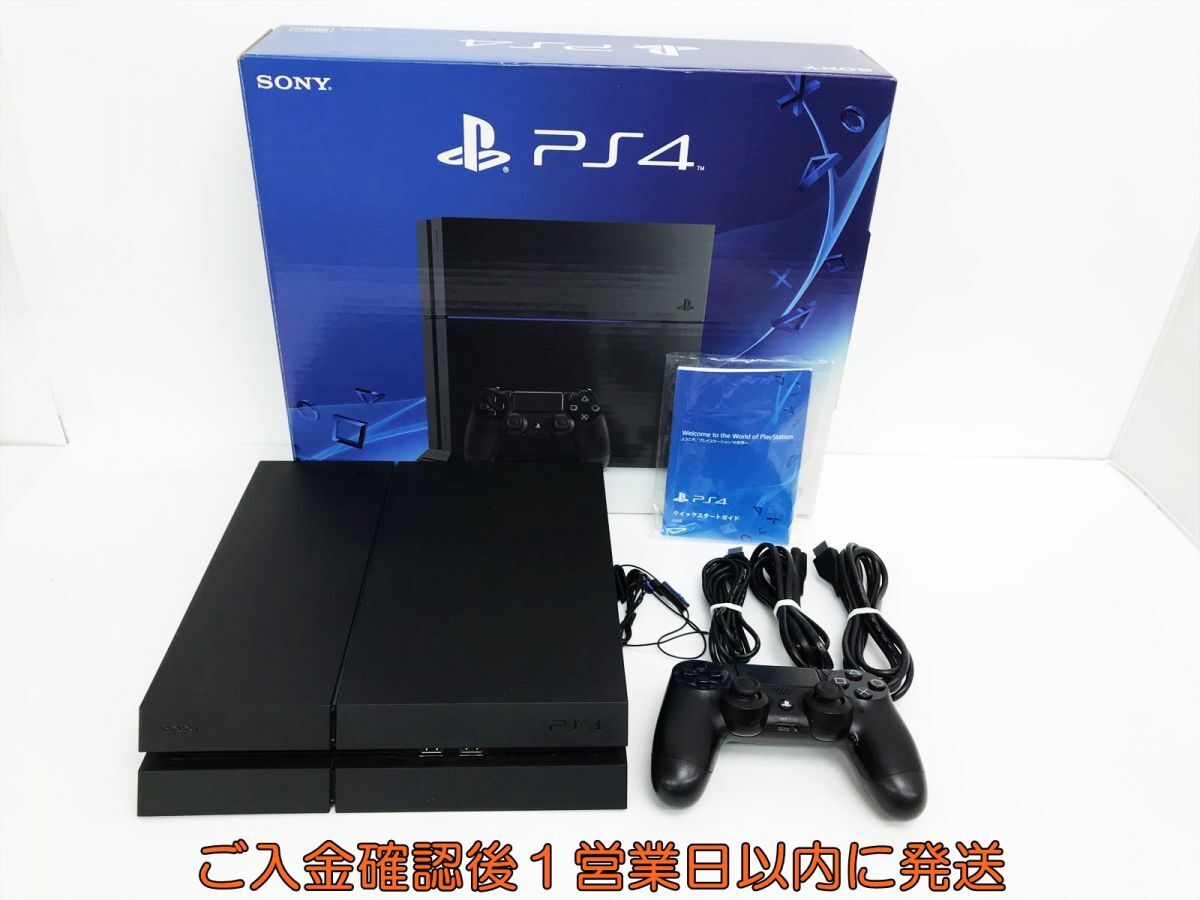 【1円】PS4 本体 セット 500GB ブラック SONY PlayStation4 CUH-1200A 初期化/動作確認済 プレステ4 K04-008os/G4_画像1
