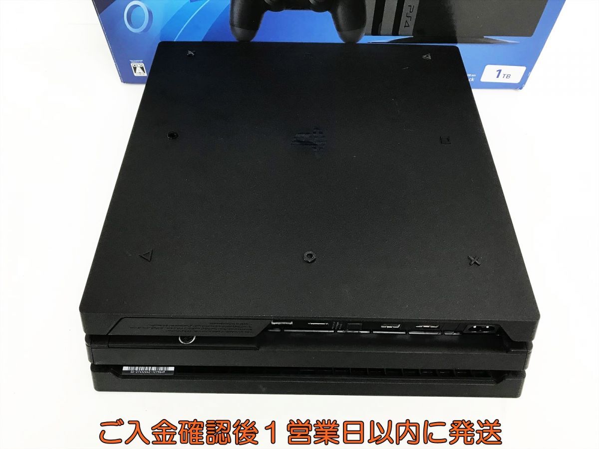 【1円】PS4 Pro 本体/箱 セット 1TB ブラック SONY PlayStation4 CUH-7200B 初期化/動作確認済 K07-526os/G4_画像4