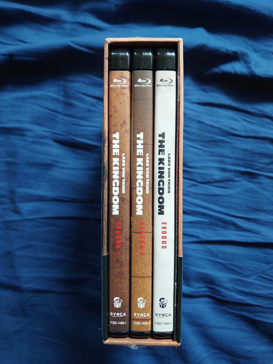 キングダム シーズンⅠ&Ⅱ エクソダス《脱出》コンプリート Blu-ray‐BOX 6枚組 ほぼ新品/ラース・フォン・トリアーの画像2