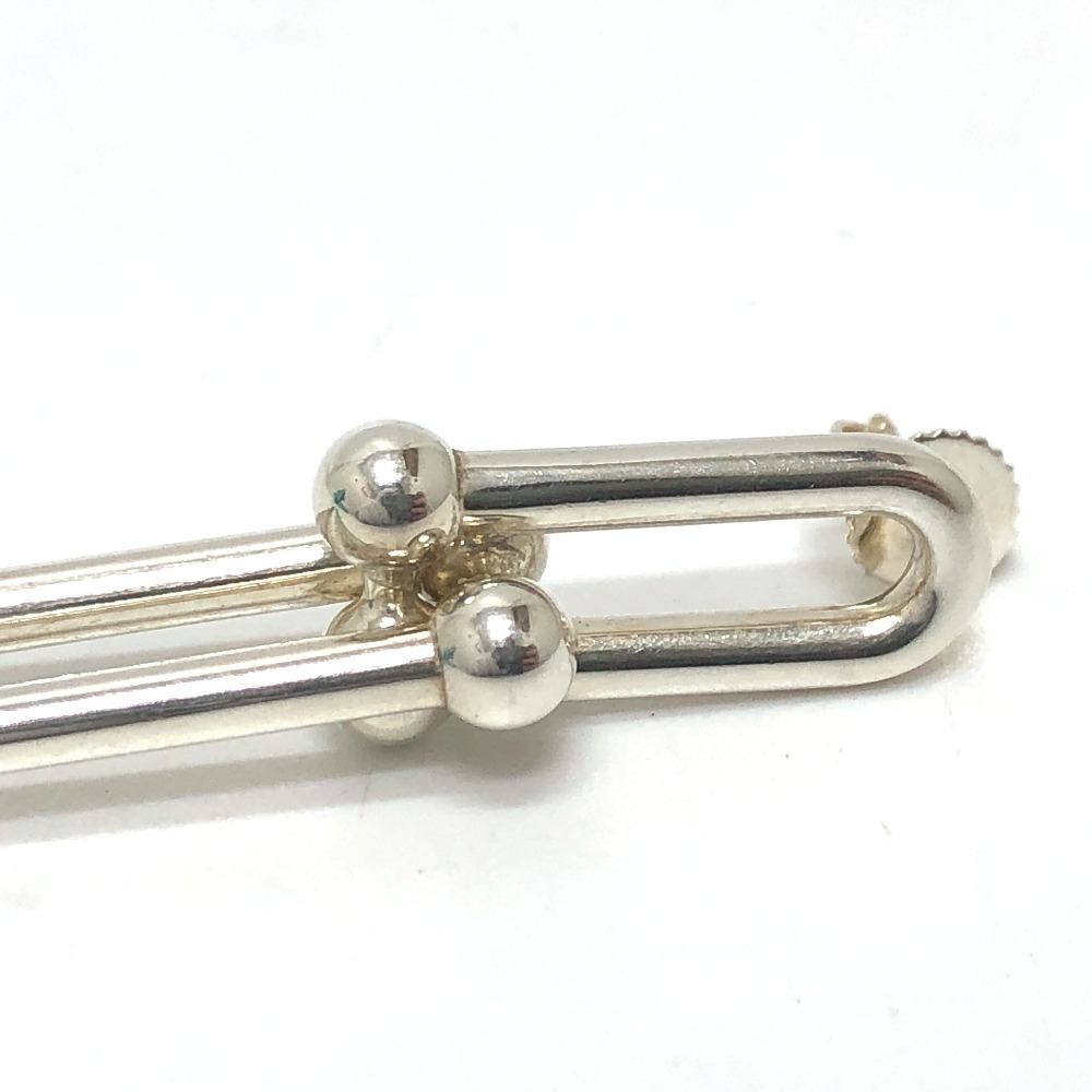 TIFFANY&Co. Tiffany hardware double long link earrings silver lady's [ used ]