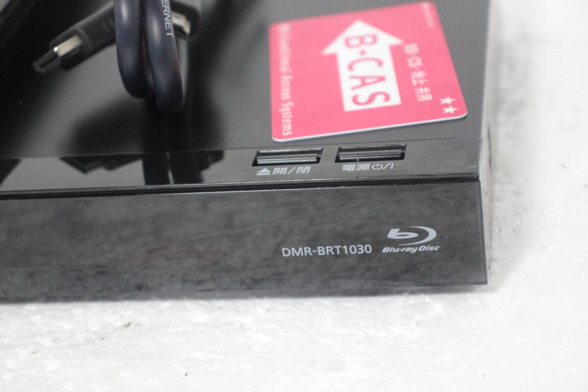 【内部徹底清掃】パナソニック DIGA DMR-BRT1030 HDD＆ブルーレイディスクレコーダー 1TB B-CASカード有 リモコン HDMIケーブルの画像7