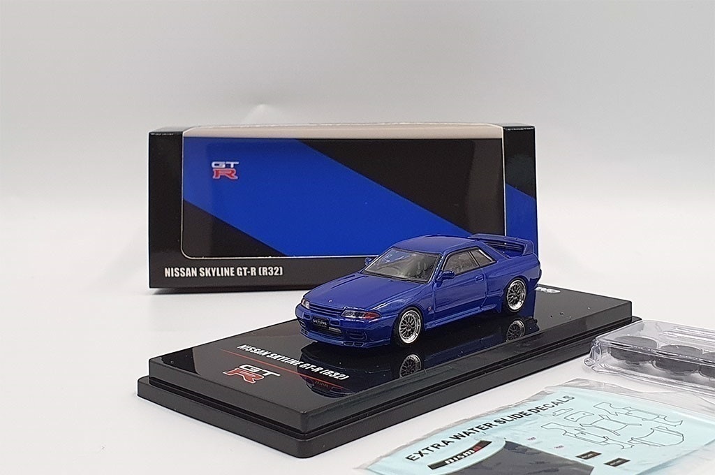 INNO Models イノモデル 1/64 Nissan Skyline 日産 スカイライン GT-R R32 未開封 BLUの画像3