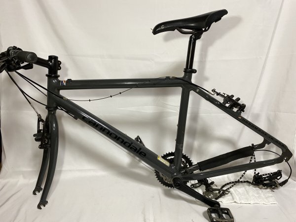 【自転車フレーム】Cannondale キャノンデール / CANE CREEK / HOFFMANBIKES / SHIMANO 部品取り_画像1