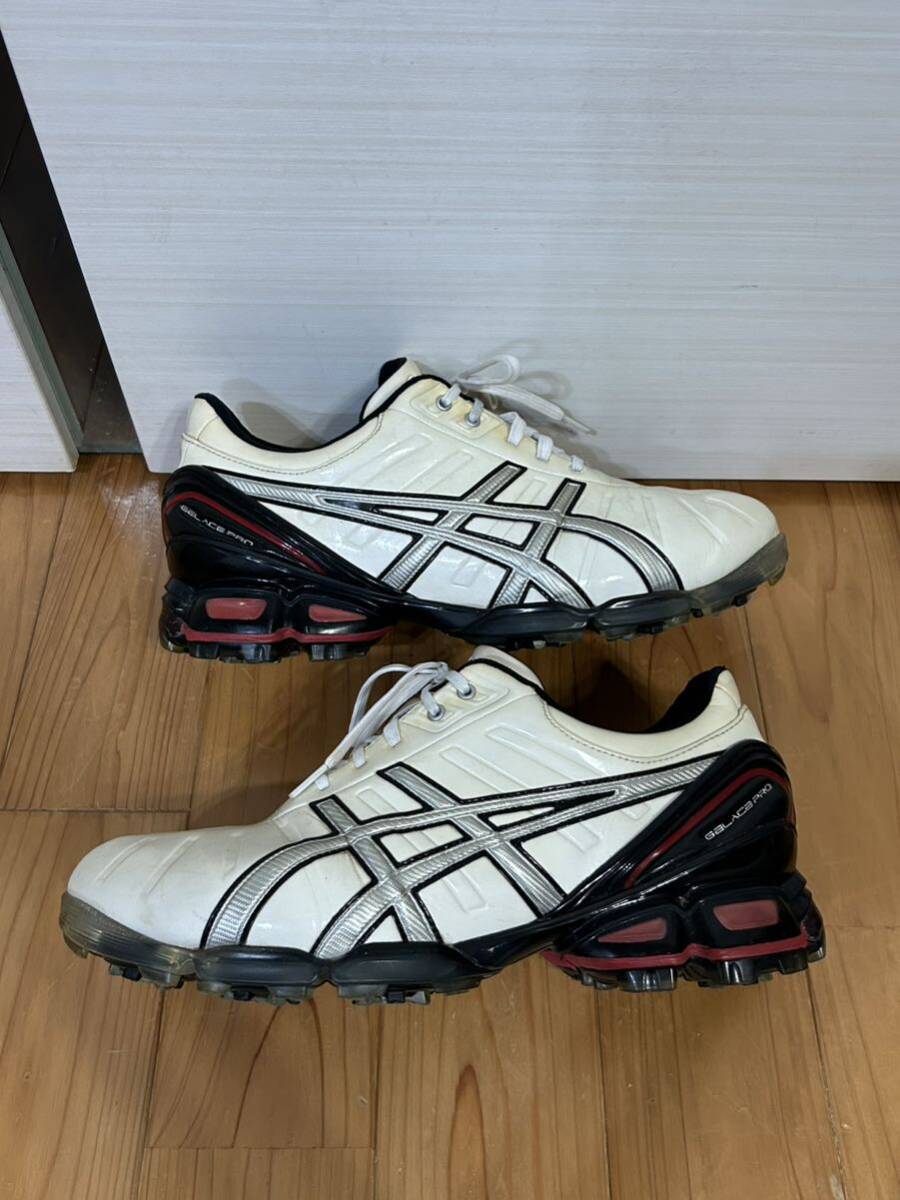 7ラウンド使用のみ 26.5㎝ 希少 レア asics アシックス ゲルエース tgn 107 105 103 902 910 913 ゴルフ シューズ 松山英樹の画像2