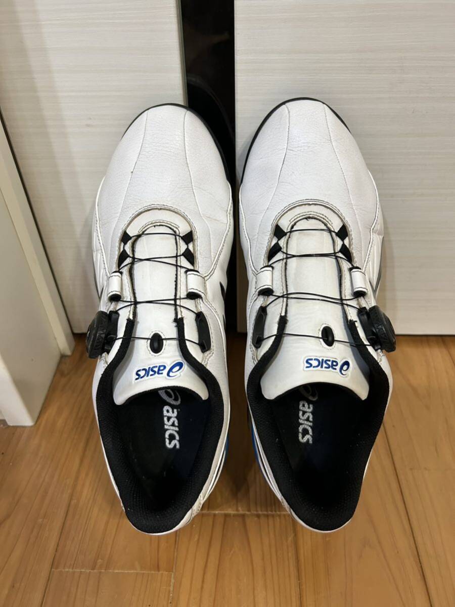 4ラウンド使用のみ　27.5㎝ asics アシックス ゲルエース BoA ボア　tgn 910 ゴルフ シューズ_画像4