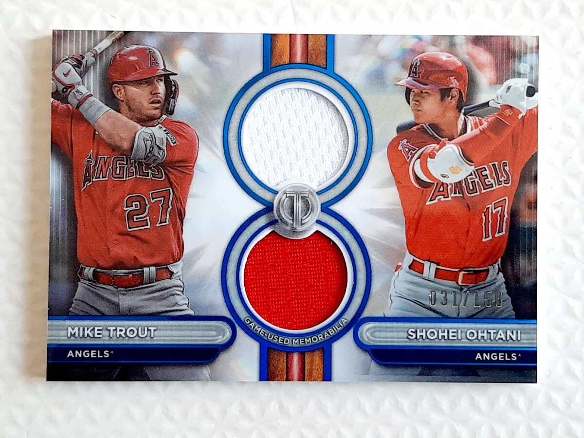 2024 Topps tribute トラウト 大谷翔平 デュアルレリック|Yahoo 2024 Topps tribute トラウト 大谷翔平 デュアルレリック|Yahoo