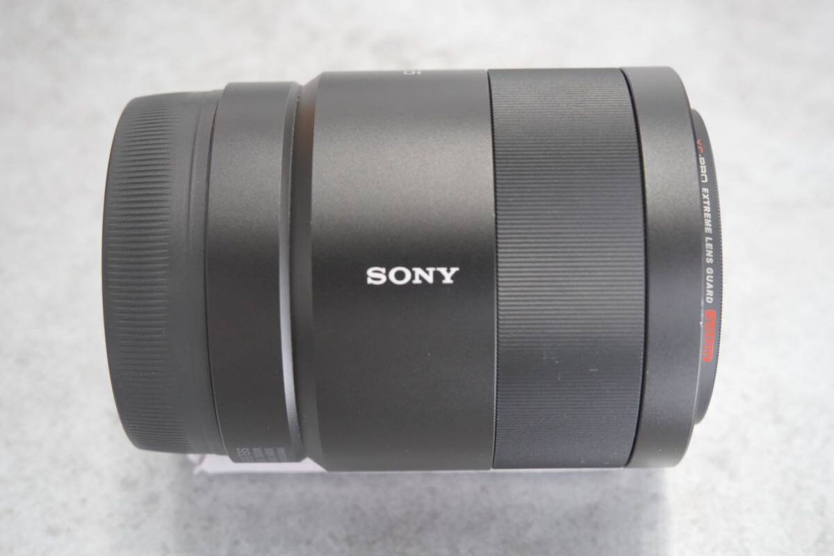 [良品]ソニー SONY 単焦点レンズ Sonnar T* FE 55mm F1.8 ZA Eマウント フルサイズ対応 SEL55F18Z ハクバレンズフィルター付きの画像3