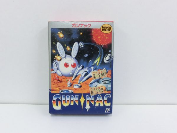 ③★ FC ファミコンソフト ★トンキンハウス GUN NAC ガンナック ★中古品 動作確認済み_画像2