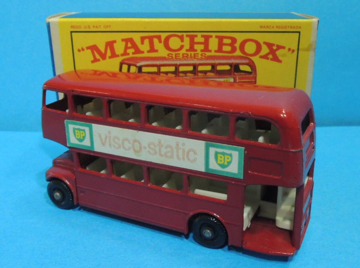 MATCHBOX 5 LONDON BUS（片側シール退色）_画像4