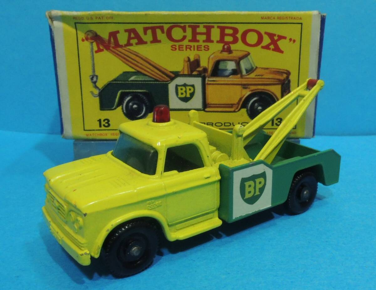 MATCHBOX 13 DODGE WRECK TRUCK（レッカーフック欠）の画像1