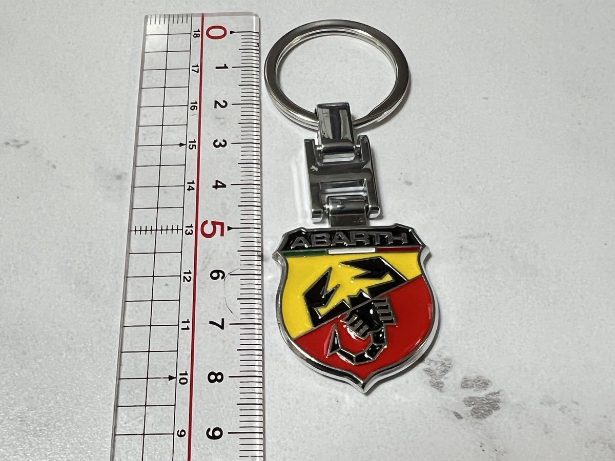 ABARTH アバルト キーホルダー エンブレム フィアット_画像1