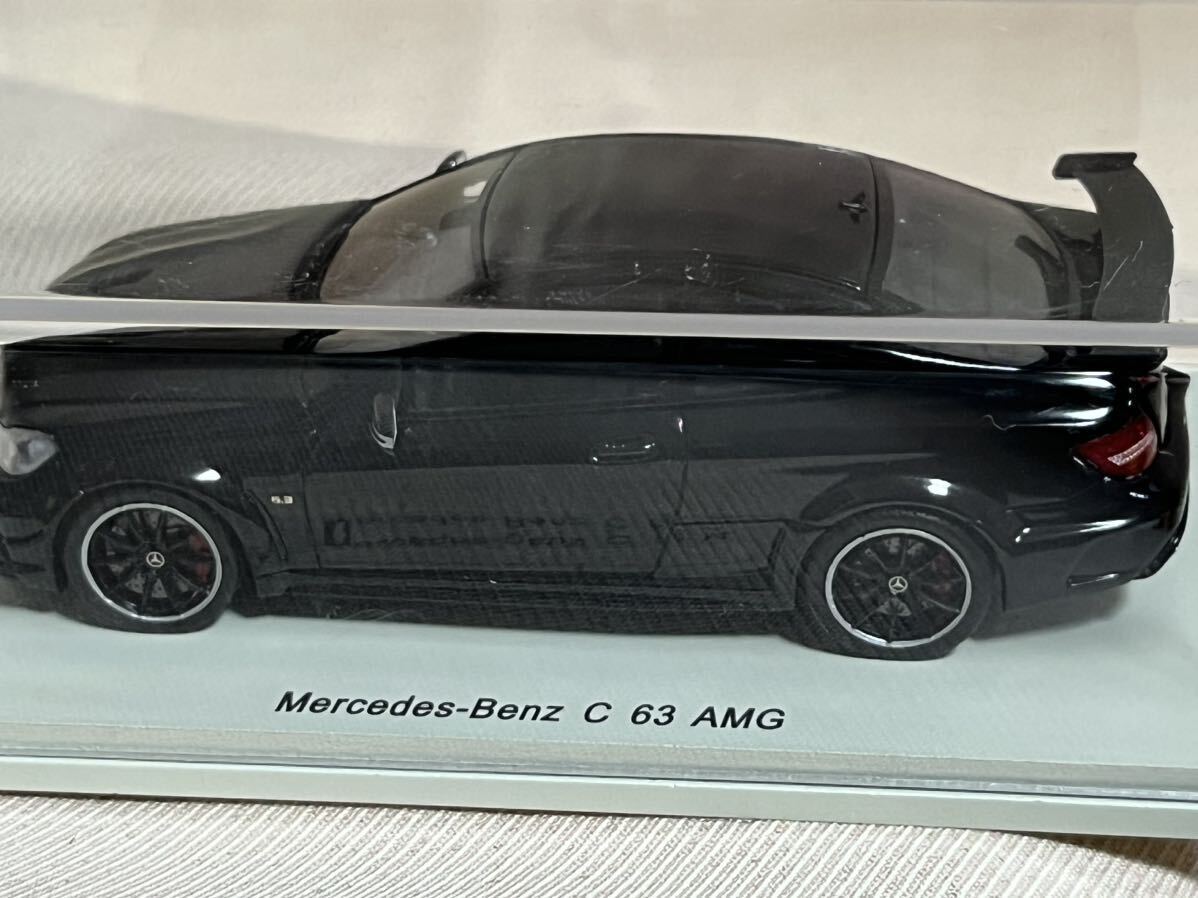 1/43スパーク SPARK S1079 メルセデス ベンツ Mercedes-Benz C63 AMG ブラック H550 ダイムラー_画像2