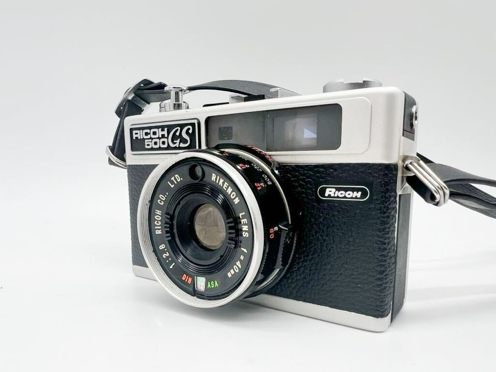 RICOH 500 GS リコー500GS RIKENON LENS 1:2.8 f=40mm リコー レンジファインダー カメラ_画像1