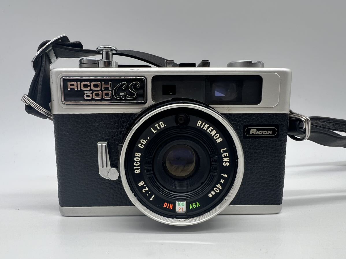 RICOH 500 GS リコー500GS RIKENON LENS 1:2.8 f=40mm リコー レンジファインダー カメラ_画像2