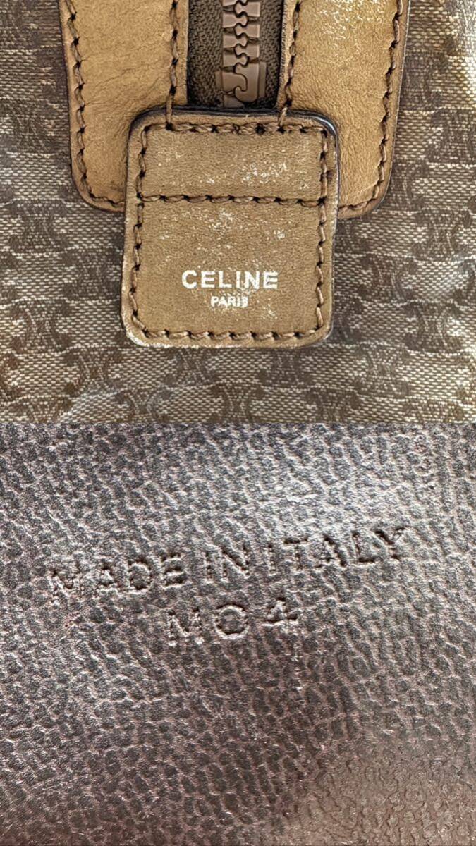 ★ CELINE / セリーヌ ボストンバッグ マカダム柄 ブランド 中古品 ジャンク出品 0409HAの画像5