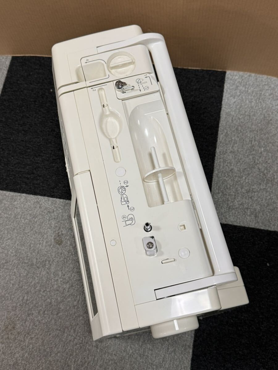 ★ JANOME ジャノメ SESIO セシオ 11500 ミシン MODEL 860型 蛇の目 コンピューターミシン 通電のみ確認 ジャンク出品 0331SAの画像6