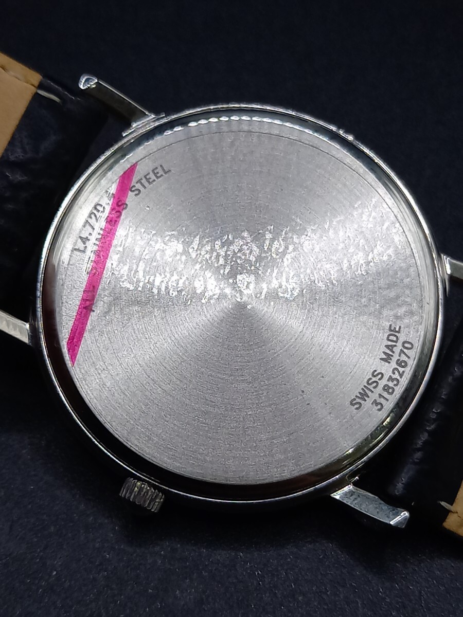 ★LONGINES/ロンジン　メンズ腕時計　クォーツ　L4.720.4 電池交換済　美品　0322SA_画像4