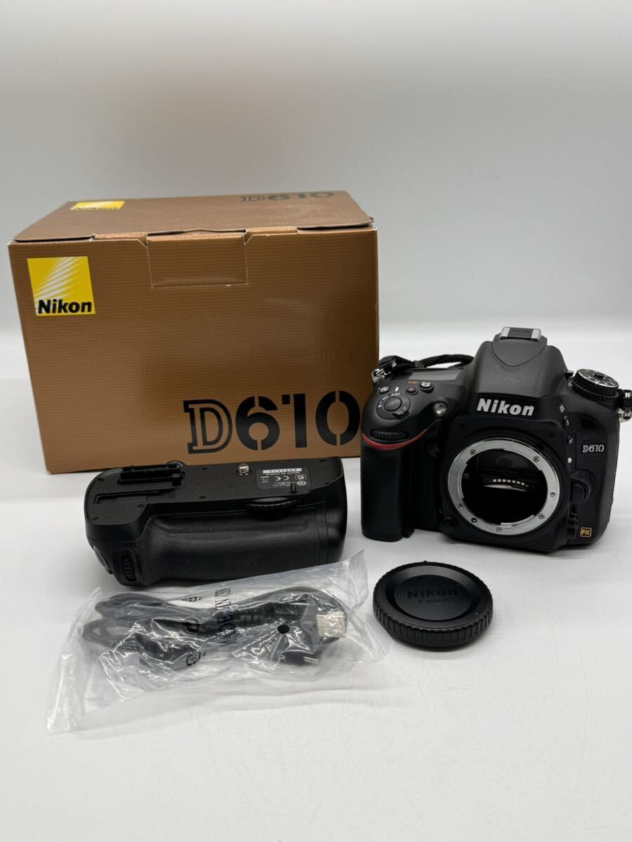 ★ Nikon ニコン D610 デジタル一眼レフカメラ ボディ 通電確認済み #D801 0417SAの画像1