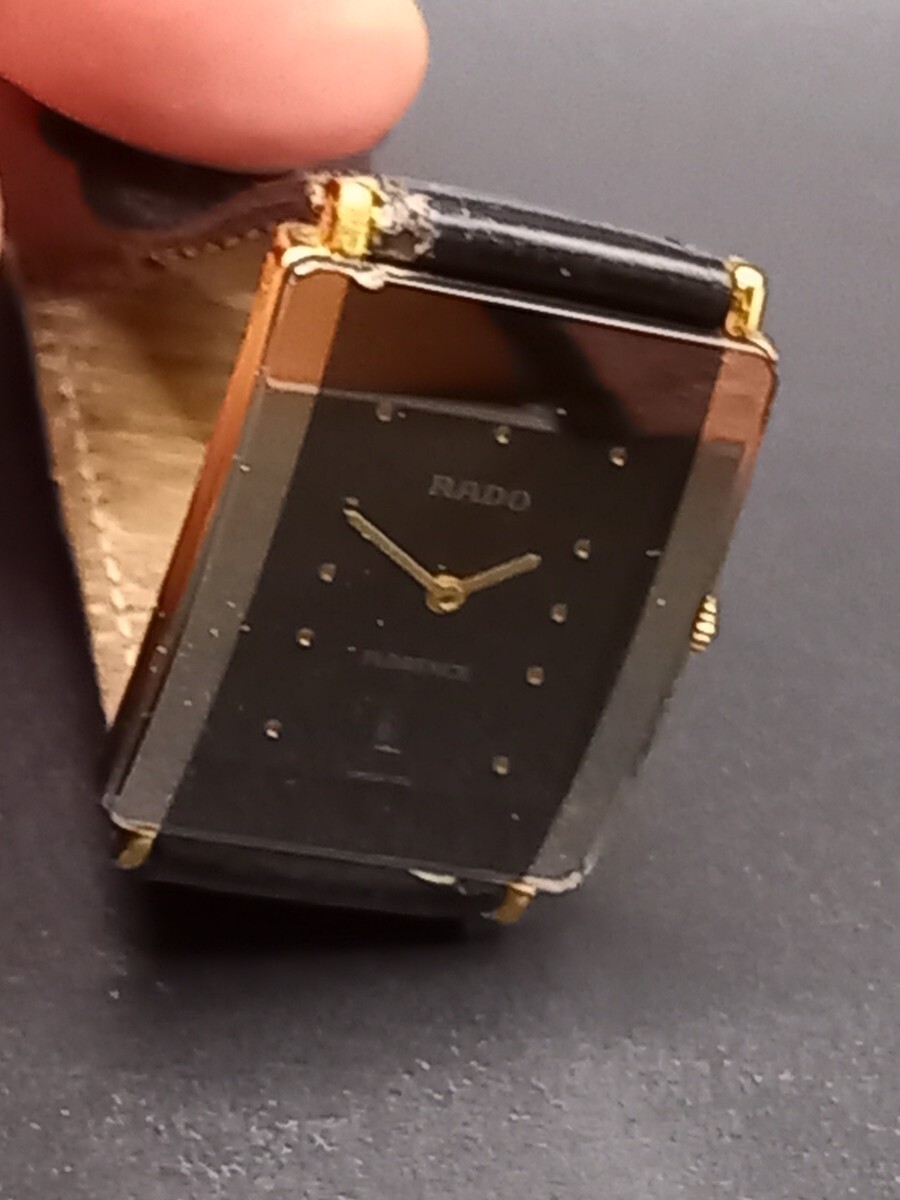 ★RADO/ラドー　フローレンス　メンズ腕時計　クォーツ　動作未確認　160.3605.2N　0419A_画像3