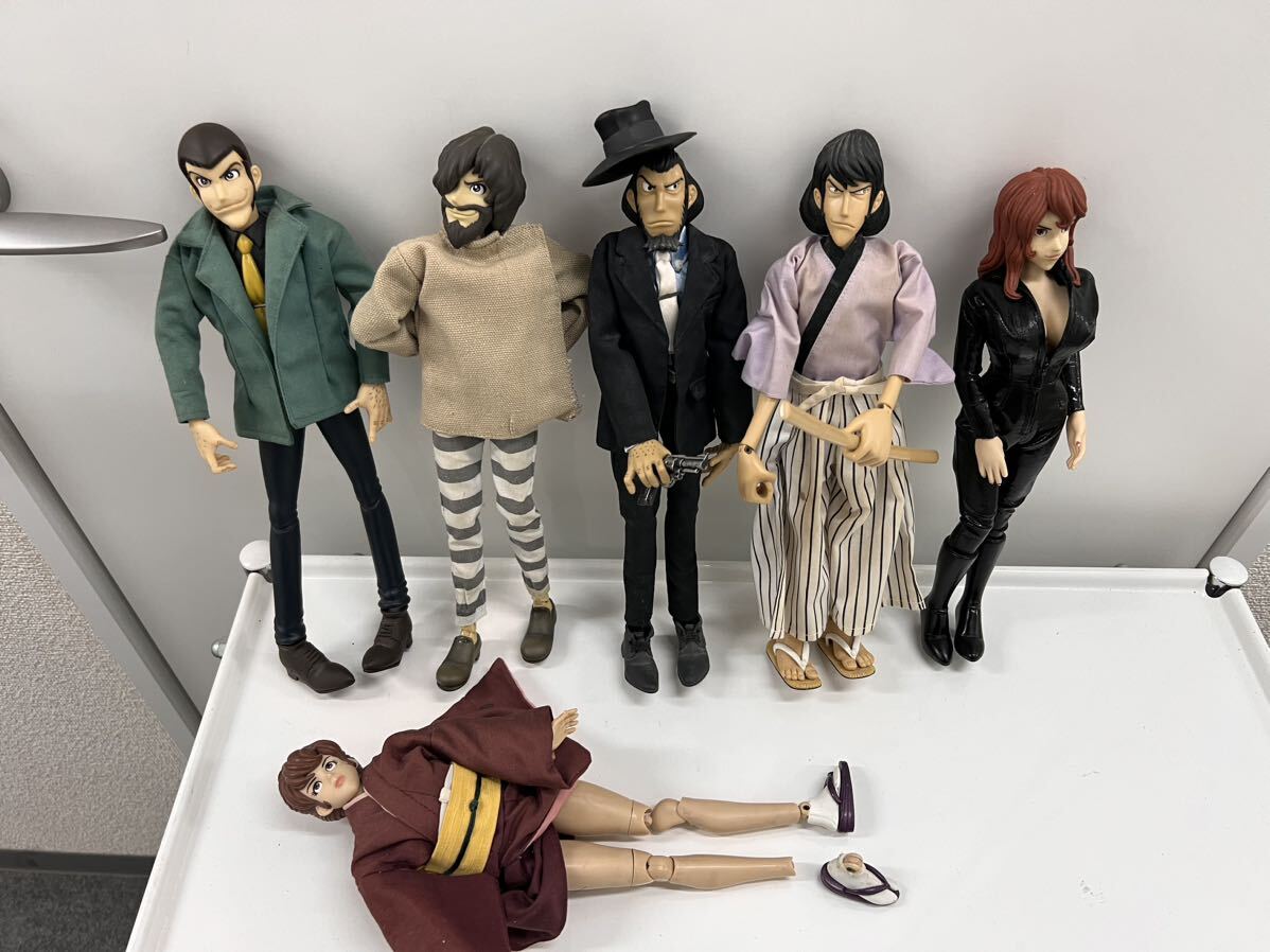 STYLISH COLLECTION Lupin III meti com игрушка Lupin III Jigen Daisuke . правый .. Mine Fujiko фигурка 1 иен старт 