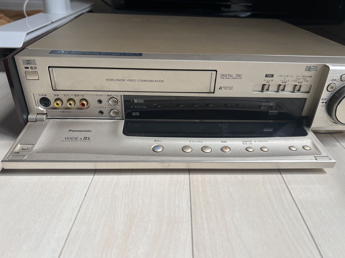 NV-SB1000W ビデオデッキ VHS パナソニック Panasonic SVHS Hi-Fi BSの画像10