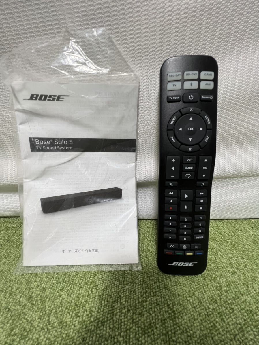 BOSE Solo 5 Bose динамик 418775 звук балка TV Sound System дистанционный пульт инструкция имеется 